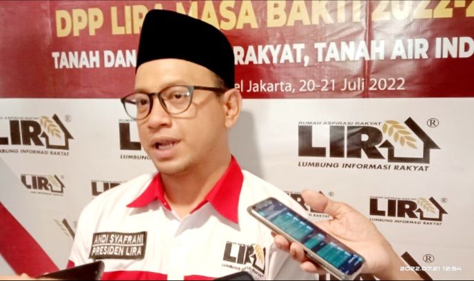 Presiden LIRA, Andi Syafrani