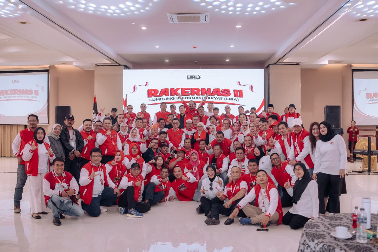 Lumbung Informasi Rakyat (LIRA) dalam Rapat Kerja Nasional (Rakernas) II yang digelar pada 16–18 Januari 2026 di Bogor