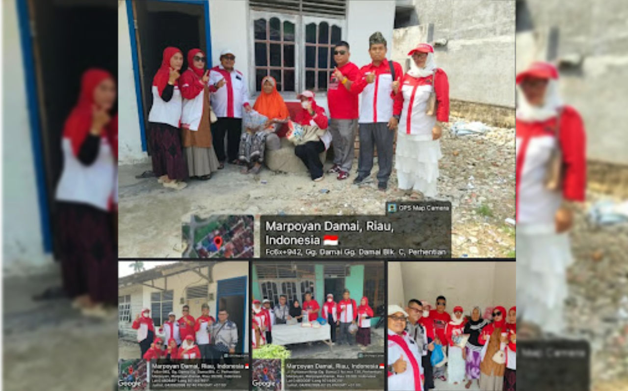 DPD LIRA Pekanbaru Berbagi Sembako Pada Jumat, ( 4/9/2026 ).