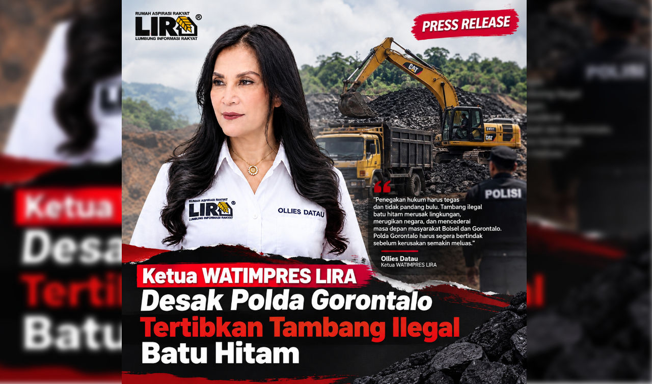 Ketua Lumbung Informasi Rakyat (LIRA), Ollies Datau