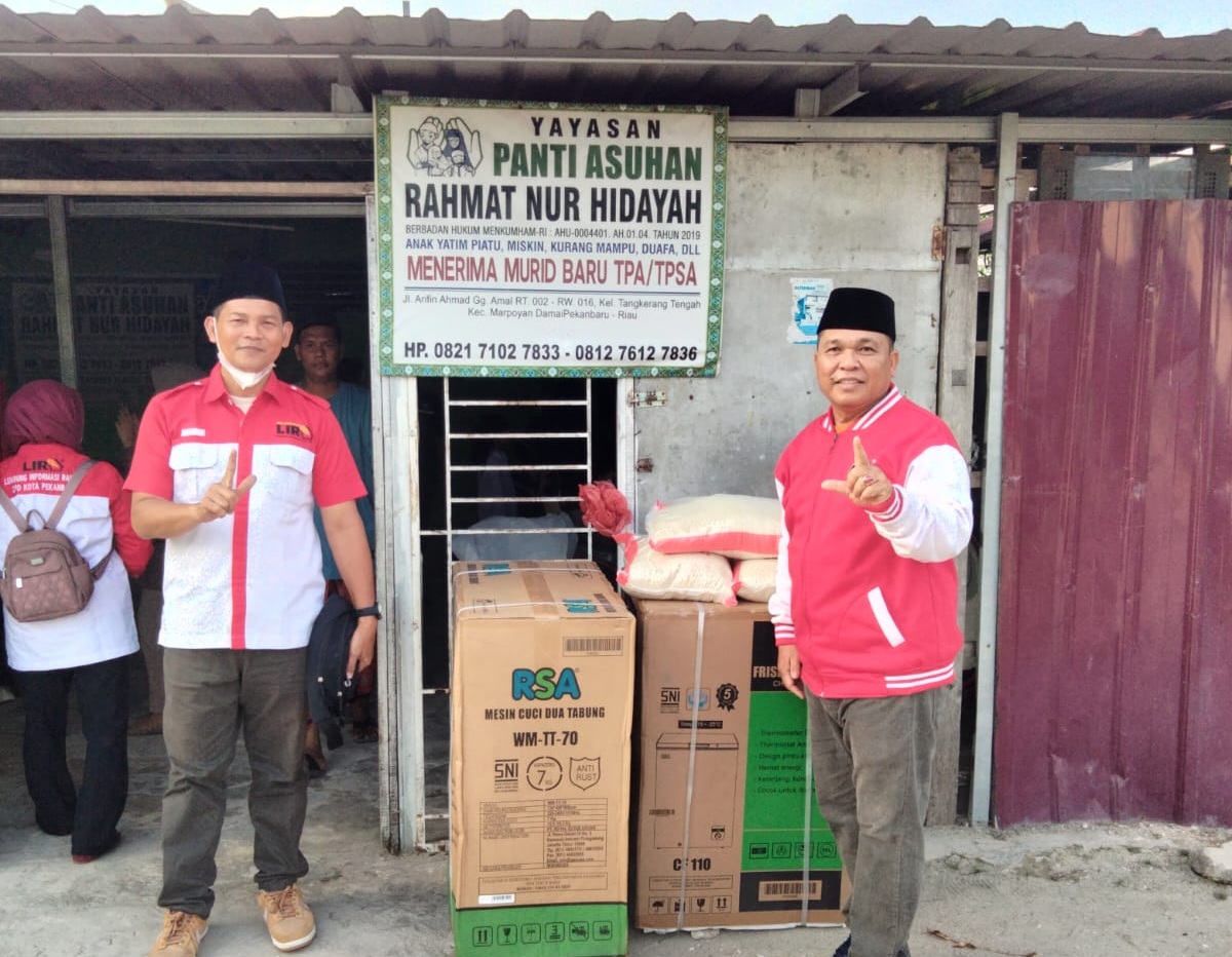 DPD LIRA Kota Pekanbaru Berbagi di Bulan Puasa