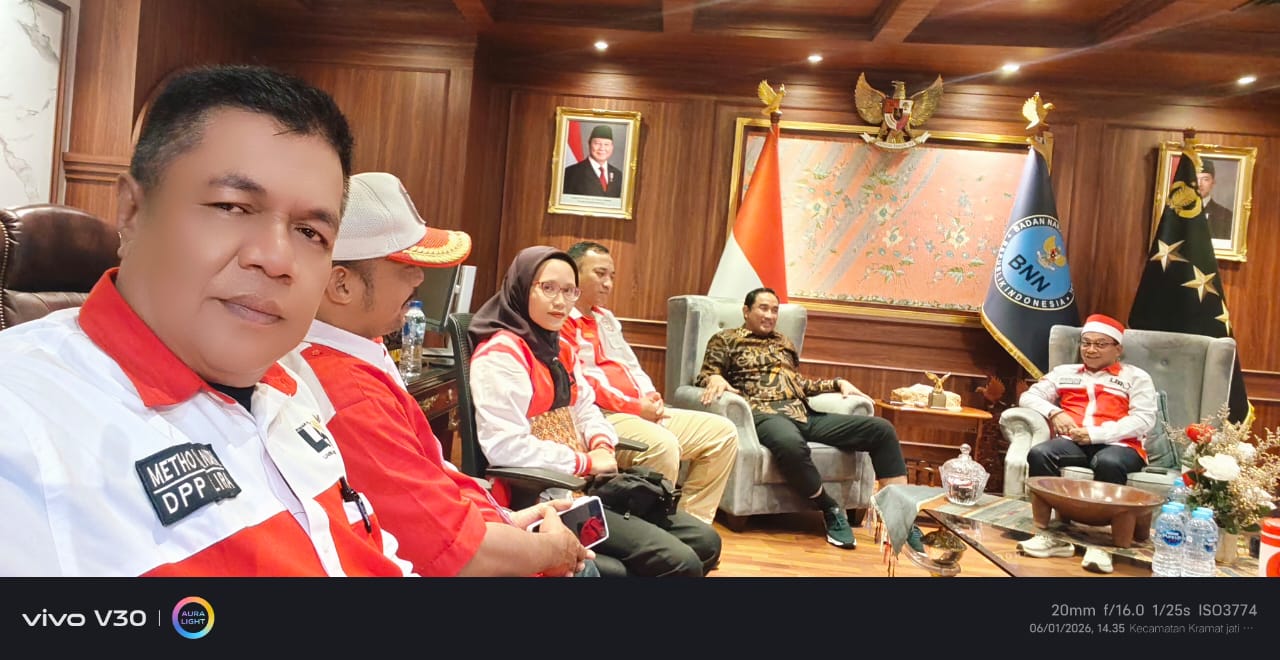 DPP LIRA Audiensi dengan Kepala BNN Pusat