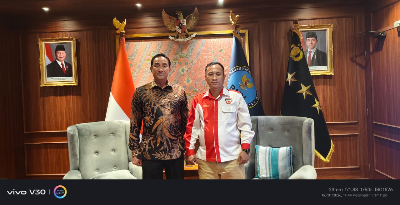 DPP LIRA Audiensi dengan Kepala BNN Pusat