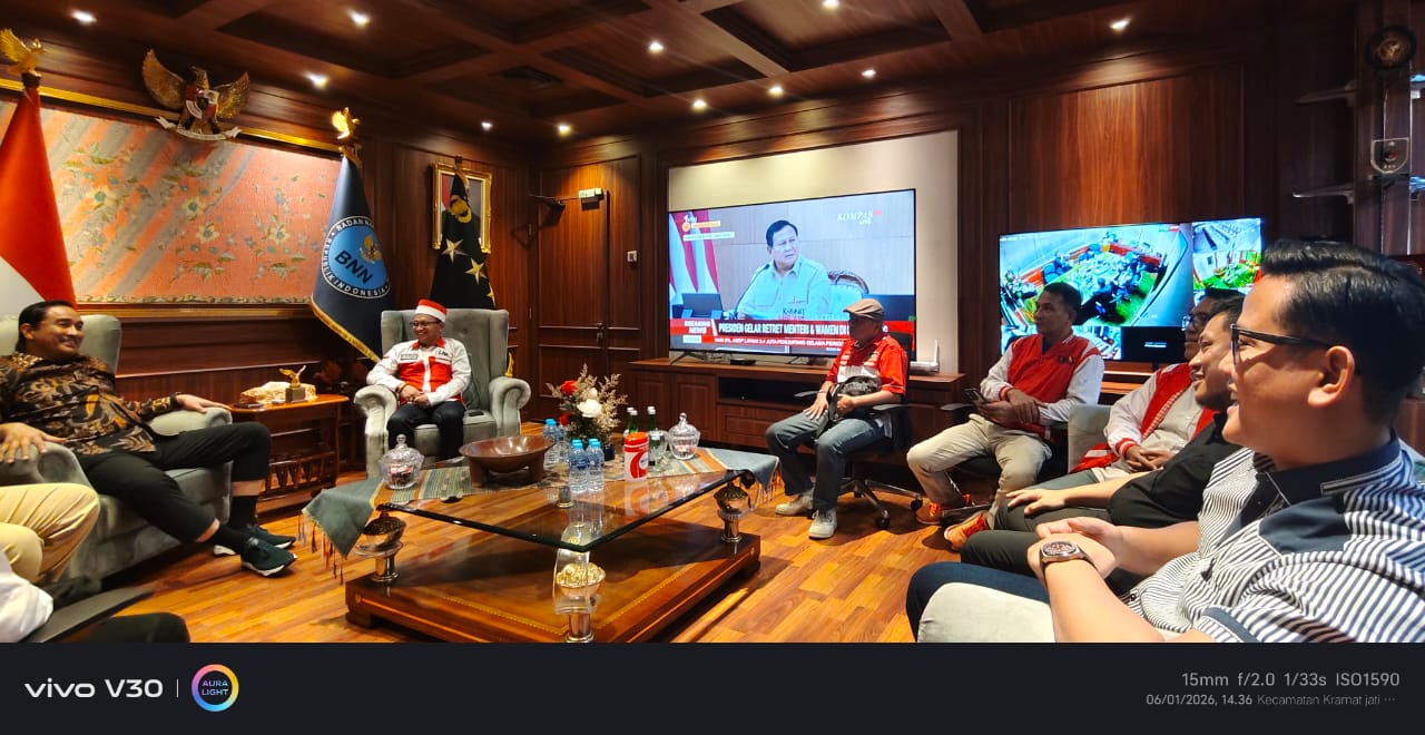 DPP LIRA Audiensi dengan Kepala BNN Pusat