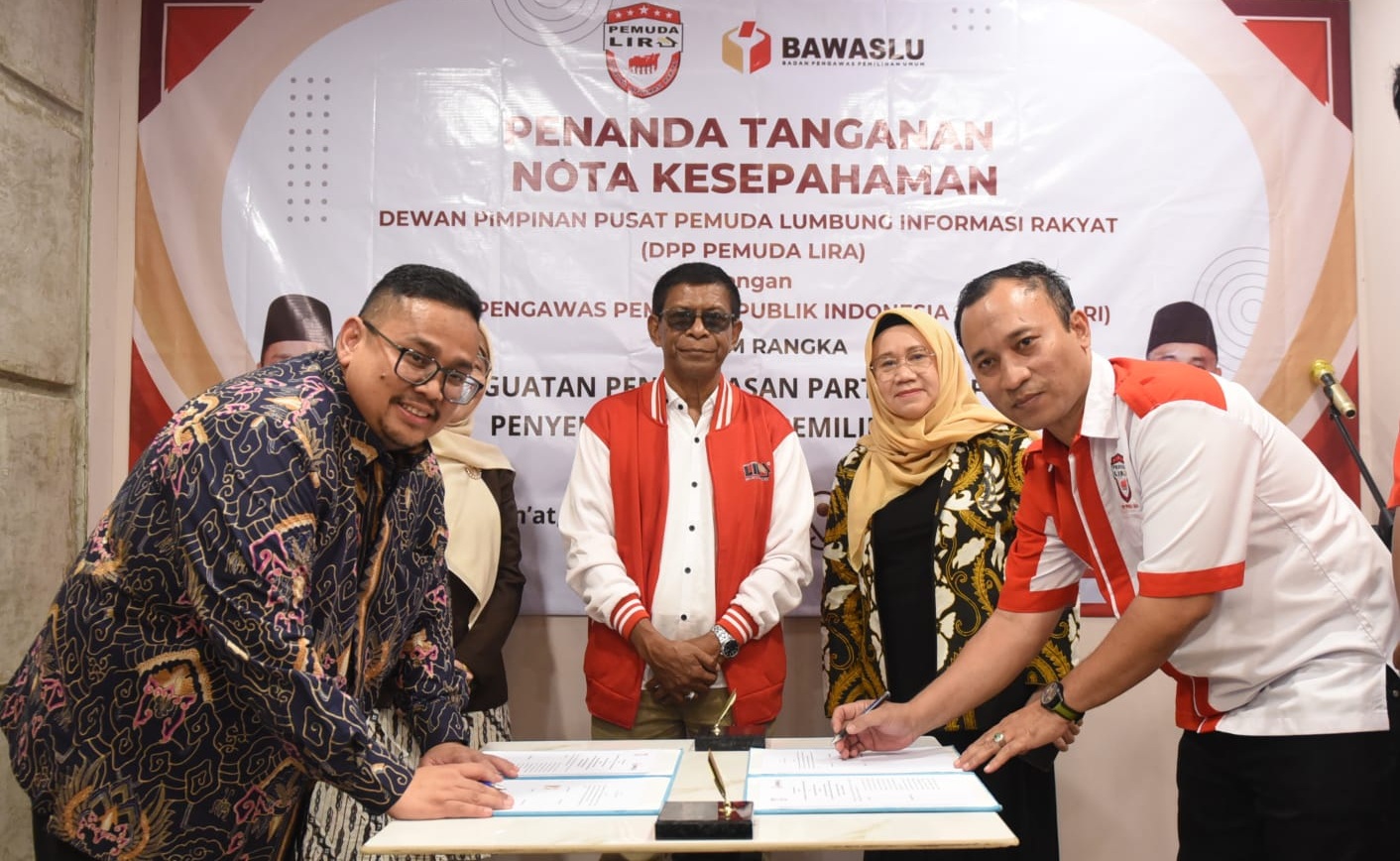 DPP Pemuda LIRA Gandeng Bawaslu RI Perkuat Pengawasan Parsitipatif Pemilu