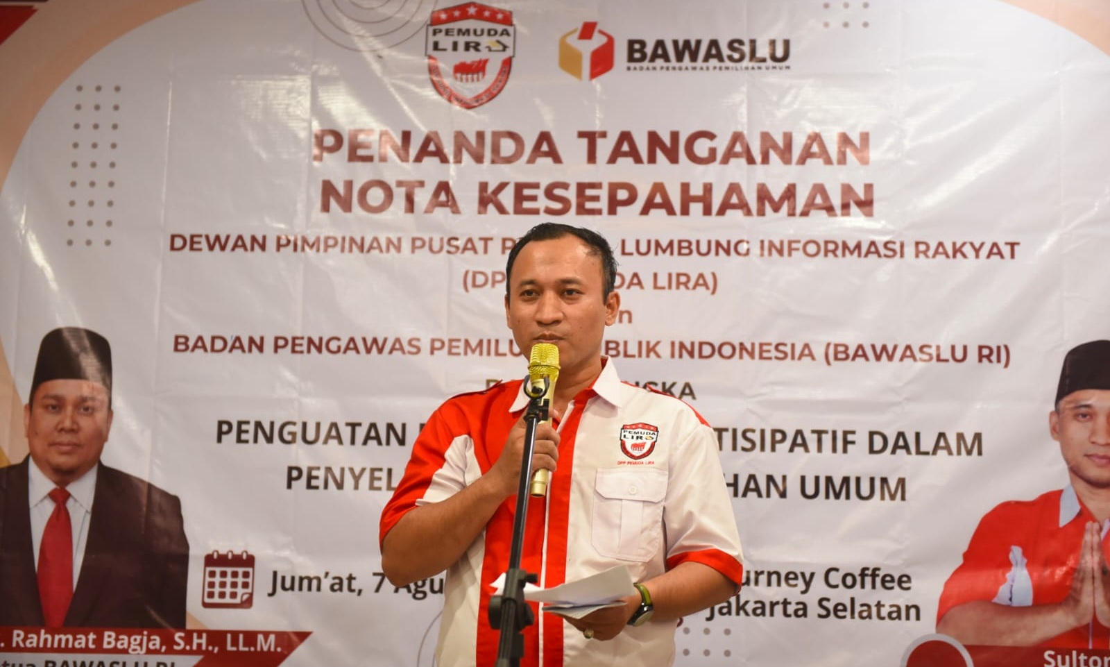 DPP Pemuda LIRA Gandeng Bawaslu RI Perkuat Pengawasan Parsitipatif Pemilu