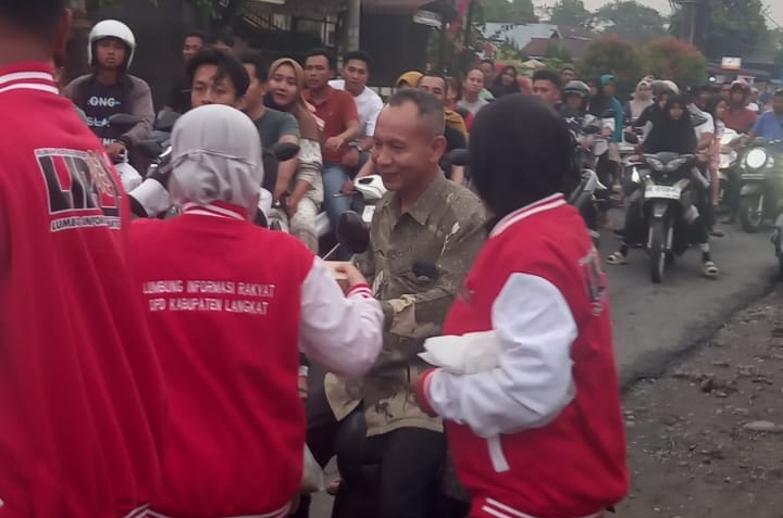 DPW LIRA Sumut Bersama Bank Sumut Berbagi Takjil Gratis