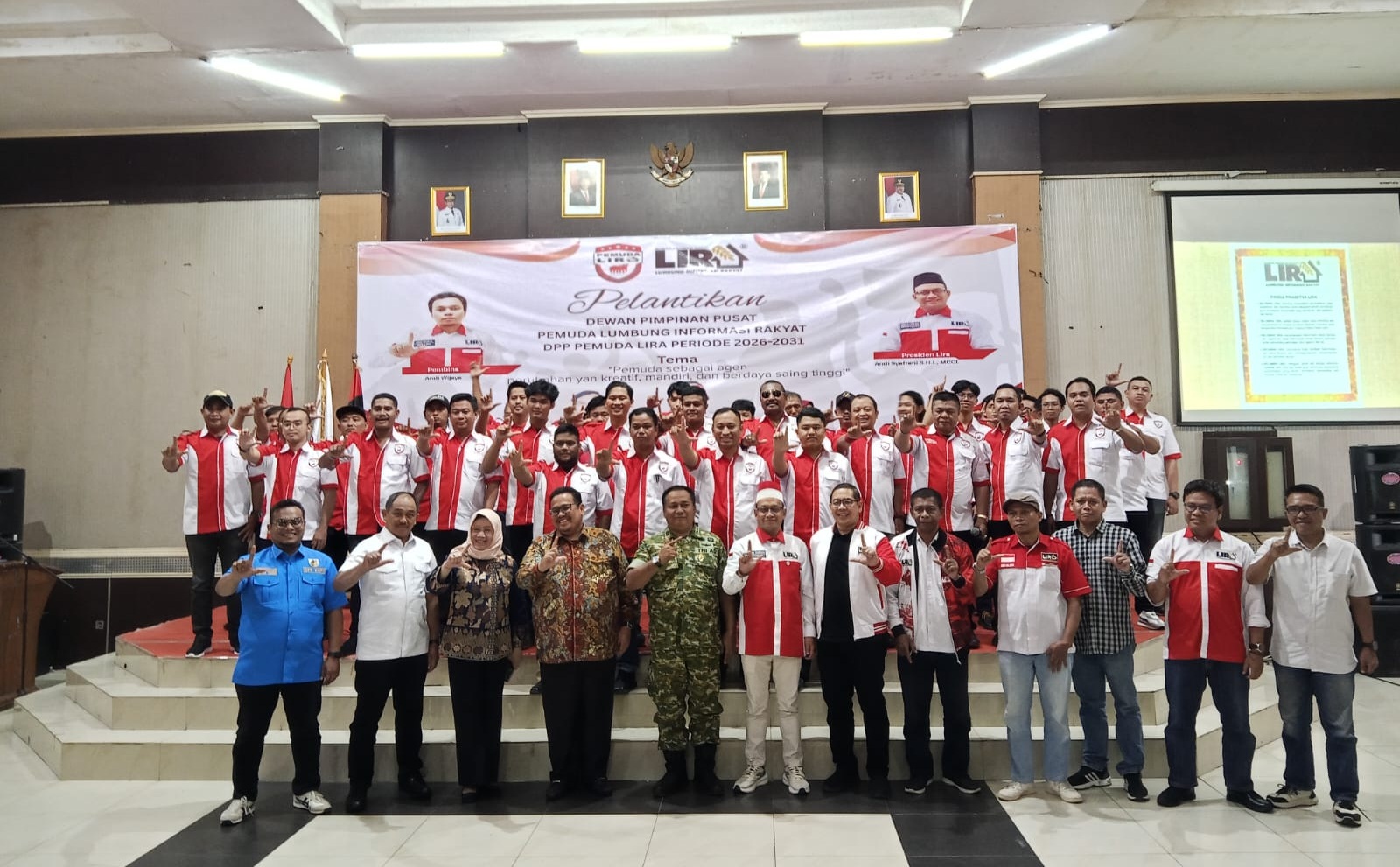 Pelantikan DPP Pemuda LIRA Periode 2026-2031