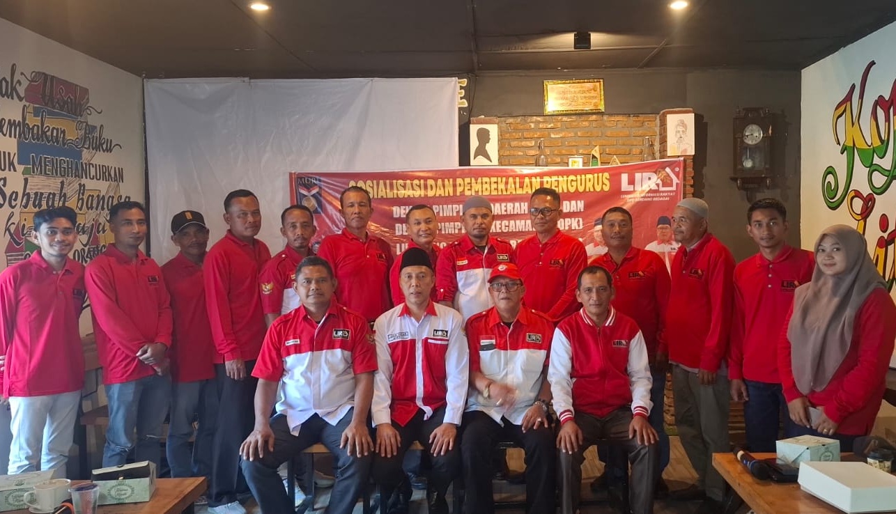Rapat koordinasi DPD LIRA Kabupaten Serdang Bedagai, bersama pengurus DPK (tingkat kecamatan) dan DPW LIRA Sumatera Utara