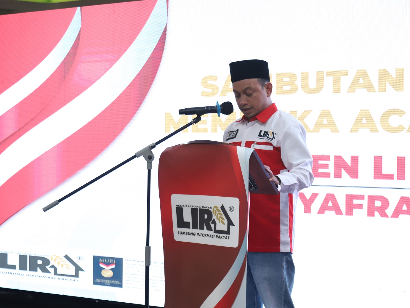 Sambutan Presiden LIRA/Ist