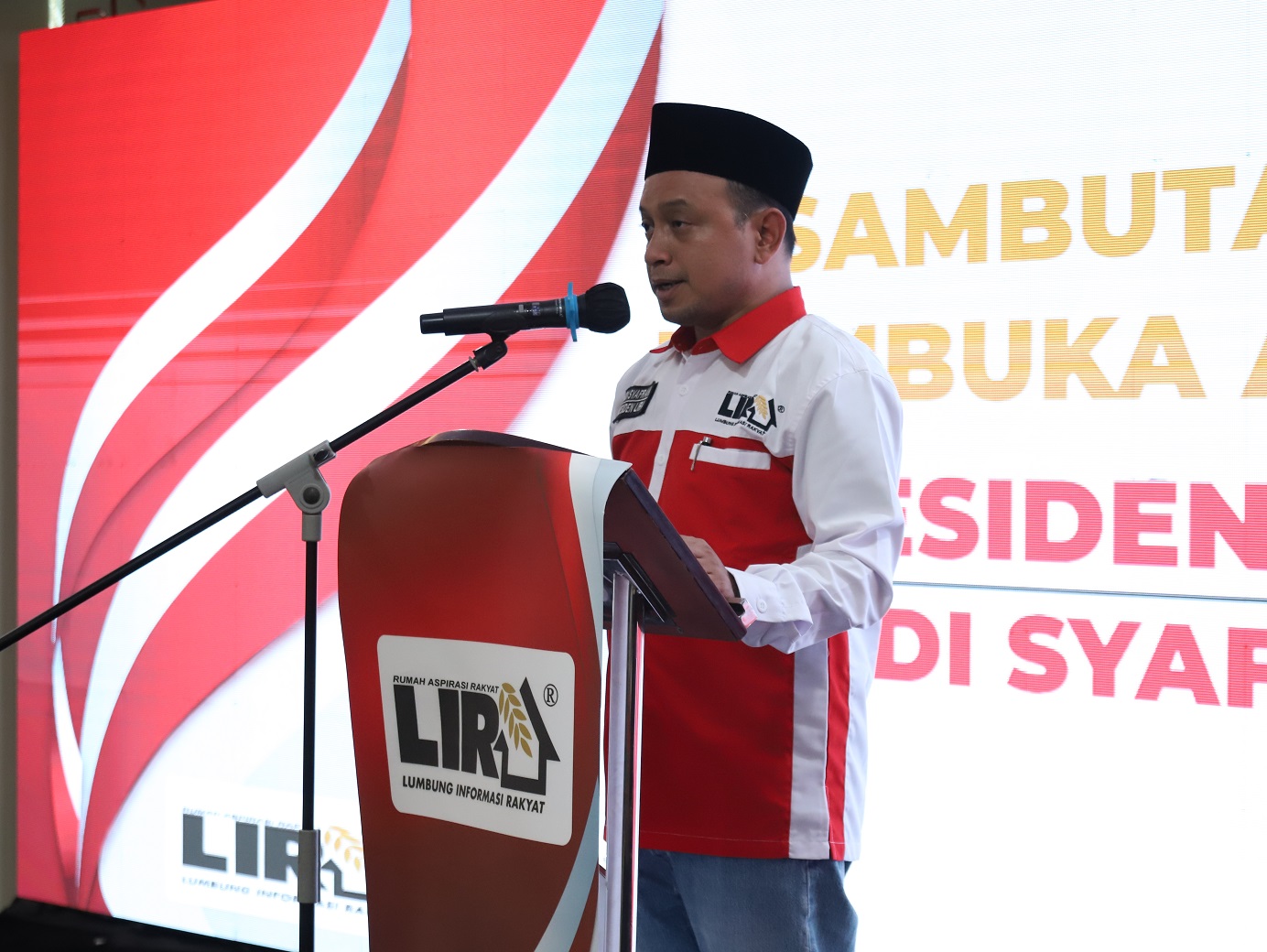 Sambutan Presiden LIRA/Ist