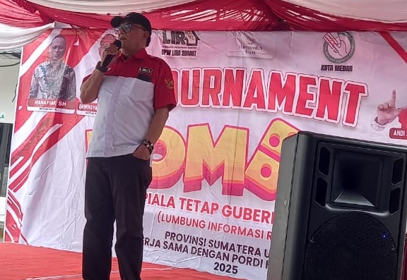 DPW LIRA Sumut bersama PORDI Kota Medan Gelar Turnamen Domino Piala Tetap Gubernur LIRA Sumut, Sabtu 20/12/2025.