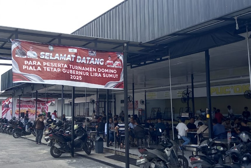 DPW LIRA Sumut bersama PORDI Kota Medan Gelar Turnamen Domino Piala Tetap Gubernur LIRA Sumut, Sabtu 20/12/2025.